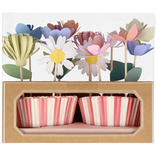 Kit Cupcakes Flores